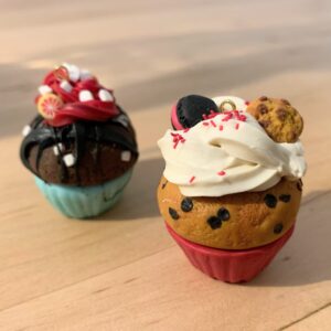 cupcakes miniature en argile polymère