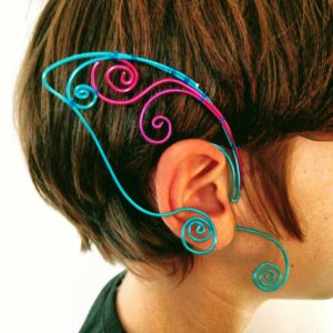 oreille d'elfe en fil de fer